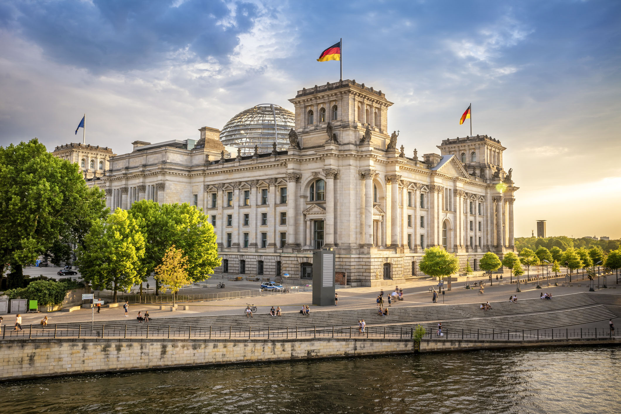 Study abroad in Germany and visit Belgium and France as you learn about international politics and the European Union. Develop your intercultural communication and interpersonal skills by being immersed in the culture of Germany. Government district in Berlin